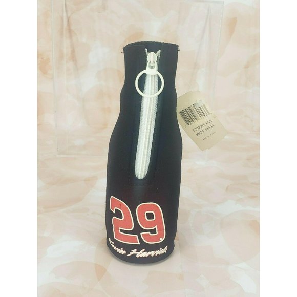 NASCAR‎ KEVIN HARVICK #29 INSULATED BOTTLE COVER HUGGER ZIPPER KOOZIE COOZIE 1T - Picture 4 of 9